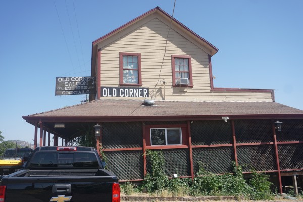 [Picture of Old Corner Saloon side]